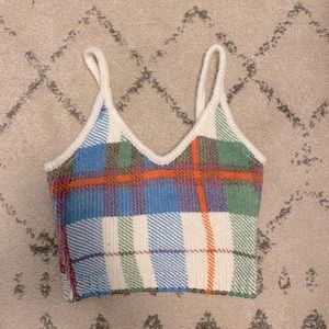 For love and lemons knit crop top.